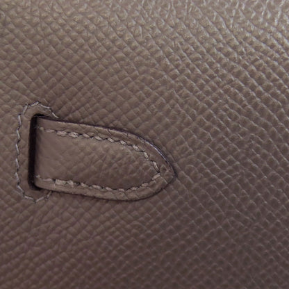 HERMES KellyToGo SilverHardware Long wallet (with coin pocket) Epsom Ladies [Used]
