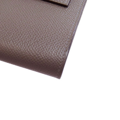 HERMES KellyToGo SilverHardware Long wallet (with coin pocket) Epsom Ladies [Used]