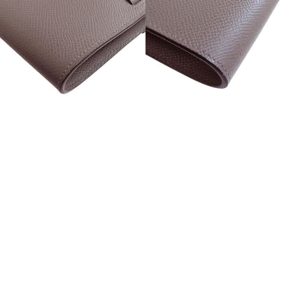 HERMES KellyToGo SilverHardware Long wallet (with coin pocket) Epsom Ladies [Used]