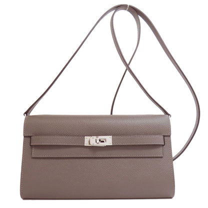 HERMES KellyToGo SilverHardware Long wallet (with coin pocket) Epsom Ladies [Used]