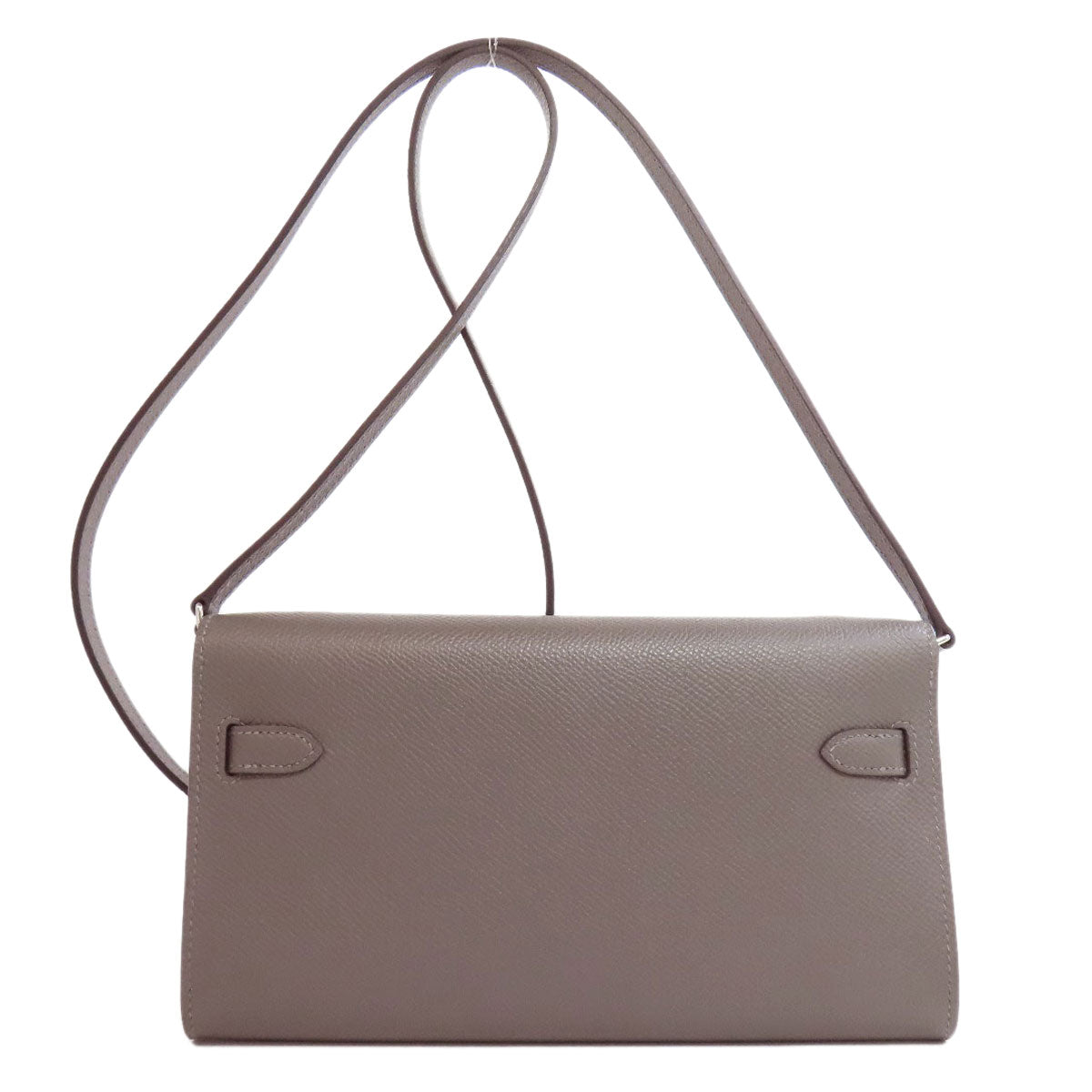 HERMES KellyToGo SilverHardware Long wallet (with coin pocket) Epsom Ladies [Used]