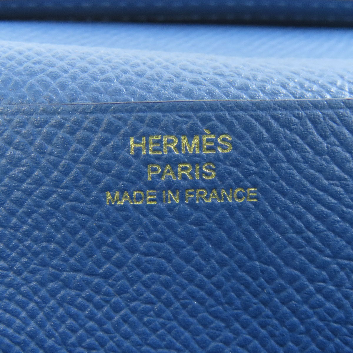 HERMES   Long wallet (with coin pocket) Barance Free GoldHardware Epsom Ladies