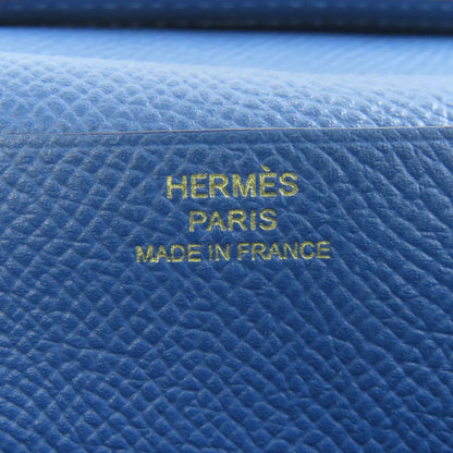 HERMES   Long wallet (with coin pocket) Barance Free GoldHardware Epsom Ladies