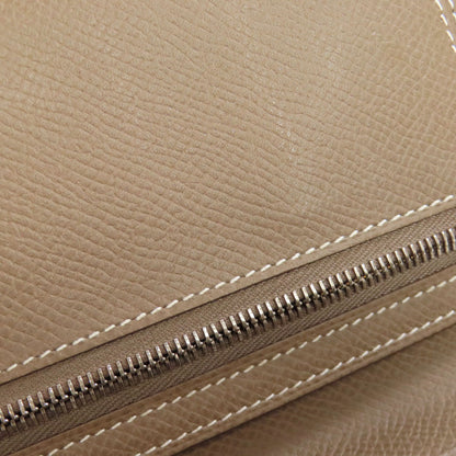 HERMES Bearn soufflet etope SilverHardware Long wallet (with coin pocket) Epsom Ladies [Used]