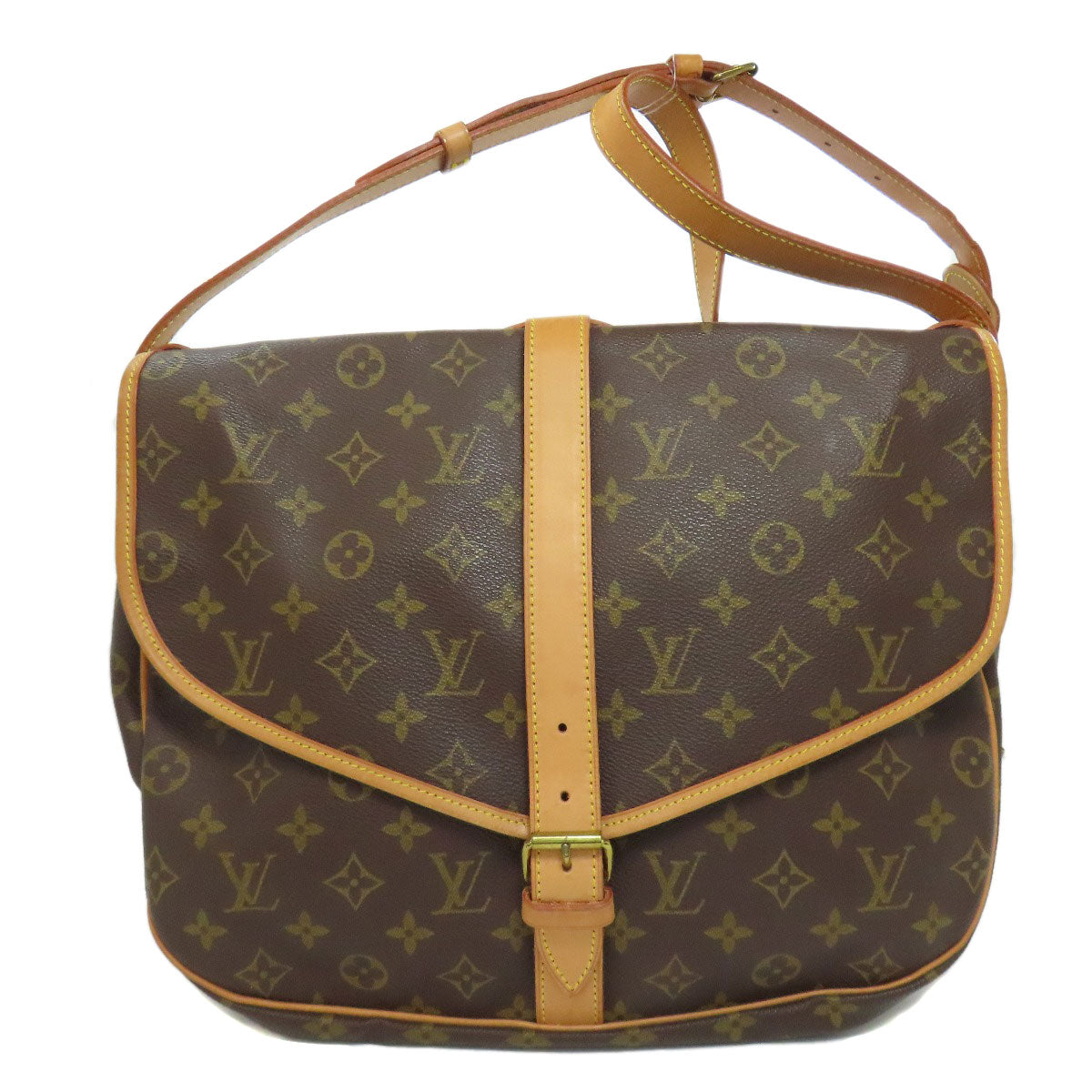 LOUIS VUITTON  M42254 Tote Bag Saumur Monogram canvas Ladies