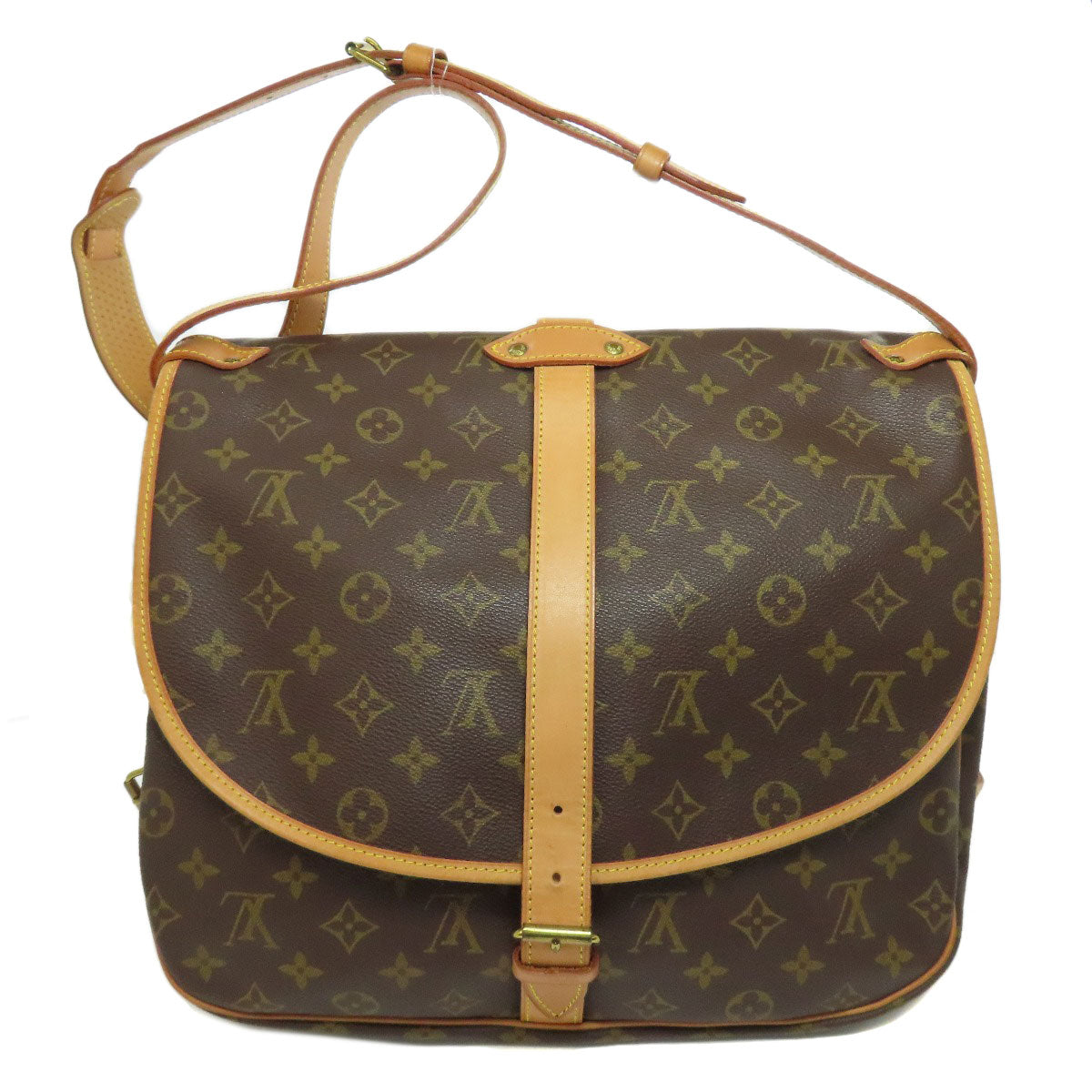 LOUIS VUITTON  M42254 Tote Bag Saumur Monogram canvas Ladies