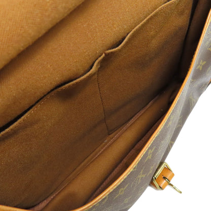 LOUIS VUITTON M42254 Saumur Shoulder Bag Monogram canvas Ladies [Used]