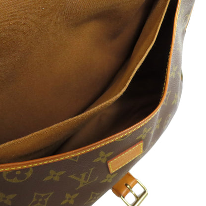 LOUIS VUITTON M42254 Saumur Shoulder Bag Monogram canvas Ladies [Used]