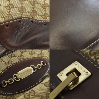 GUCCI 145993 GG Tote Bag Canvas LeatherLadies [Used]