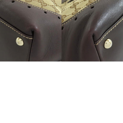 GUCCI 145993 GG Tote Bag Canvas LeatherLadies [Used]