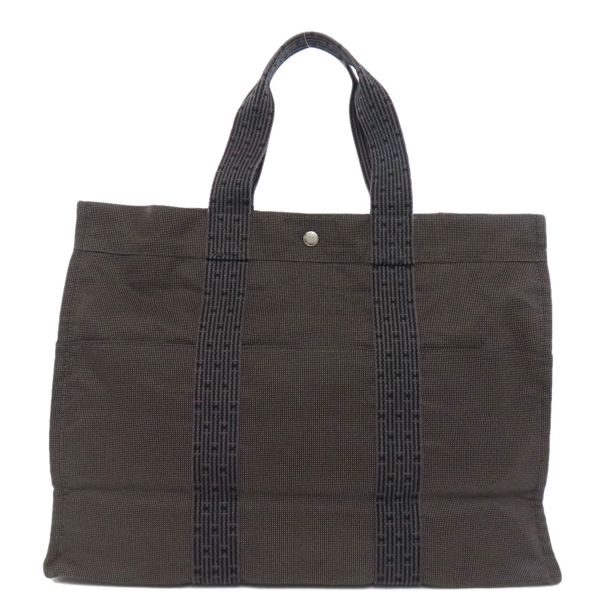HERMES Her LineGM Tote Bag Canvas Ladies [Used]