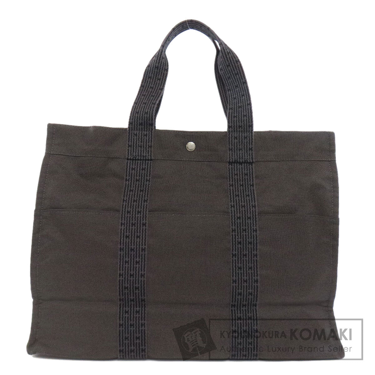 HERMES Her LineGM Tote Bag Canvas Ladies [Used]