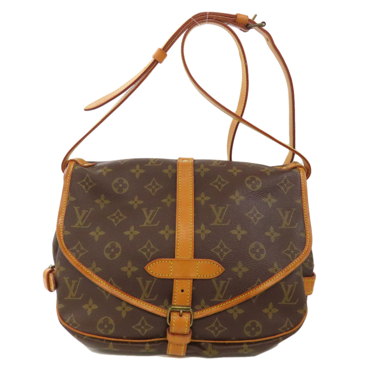 LOUIS VUITTON  M42254 Shoulder Bag Saumur M Monogram canvas Ladies