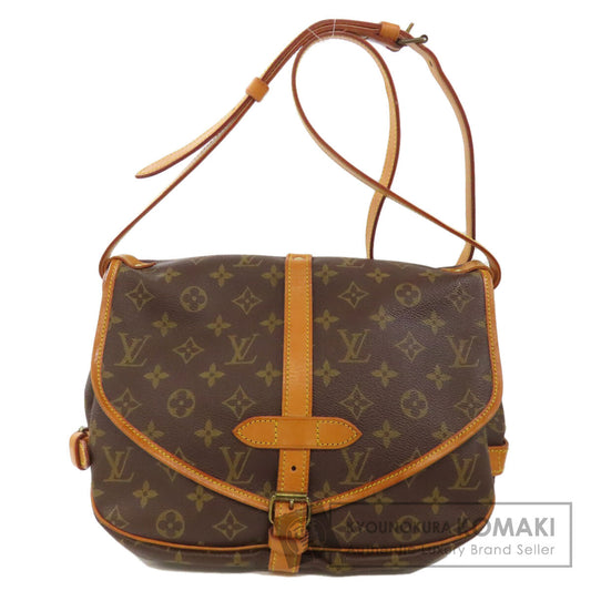 LOUIS VUITTON  M42254 Shoulder Bag Saumur M Monogram canvas Ladies