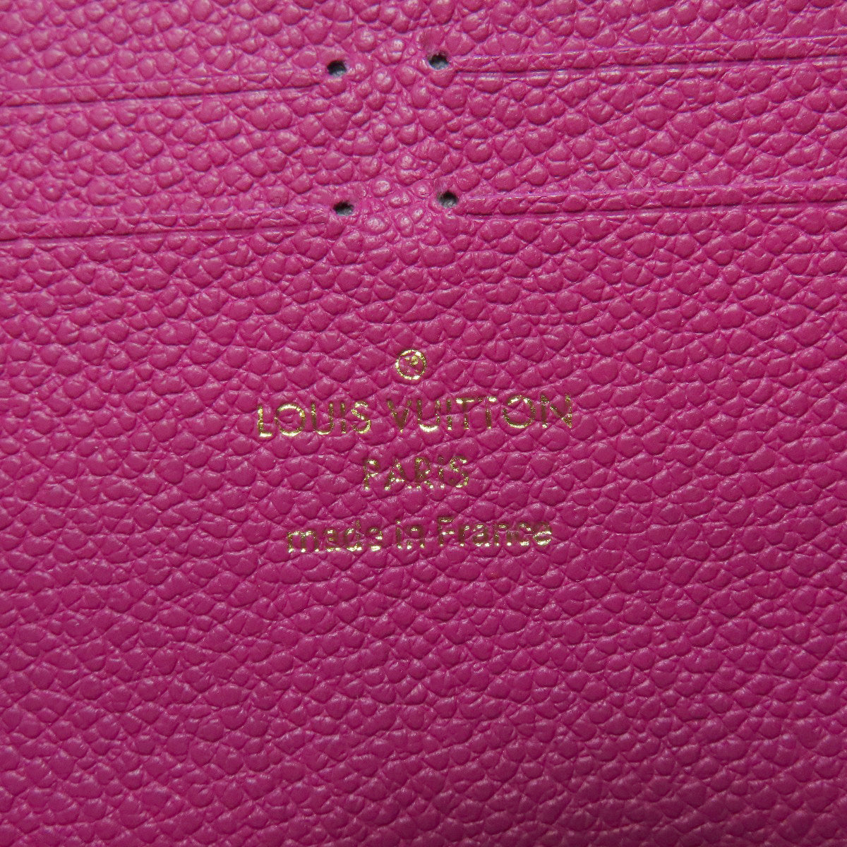 LOUIS VUITTON  M61701 Long wallet (with coin pocket) Portefeiulle・Clemence Empreinte Ladies