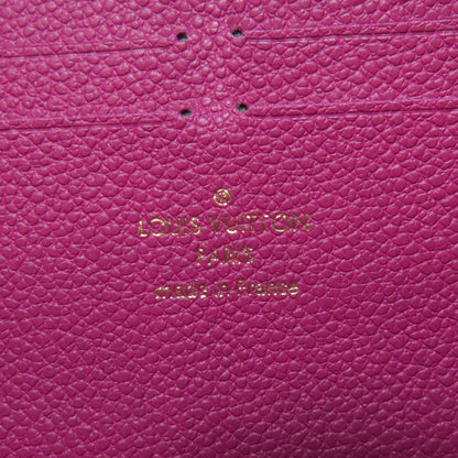 LOUIS VUITTON  M61701 Long wallet (with coin pocket) Portefeiulle・Clemence Empreinte Ladies