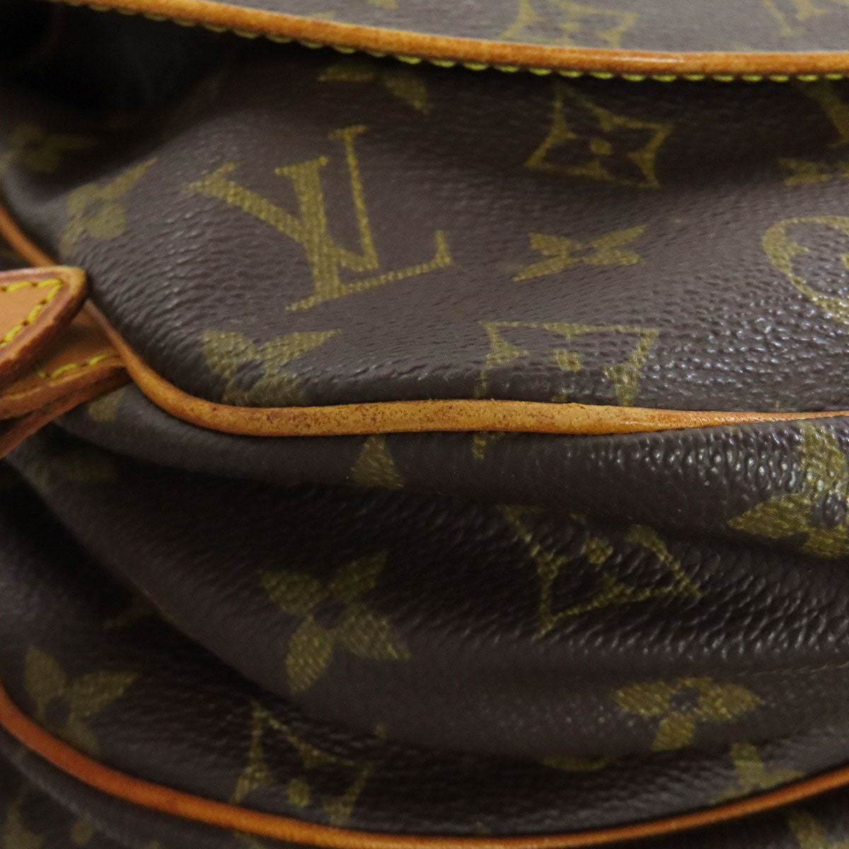 LOUIS VUITTON  M42256 Shoulder Bag Saumur M Monogram canvas Ladies