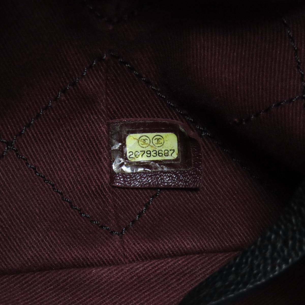 CHANEL Matelasse SilverHardware Tote Bag Grained Calfskin Skin Ladies [Used]