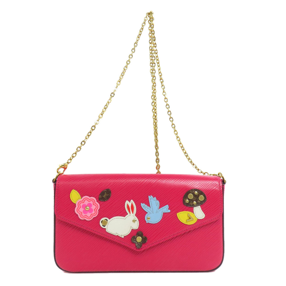 LOUIS VUITTON M62614 Pochette Felice Shoulder Bag Epi Leather Ladies [Used]