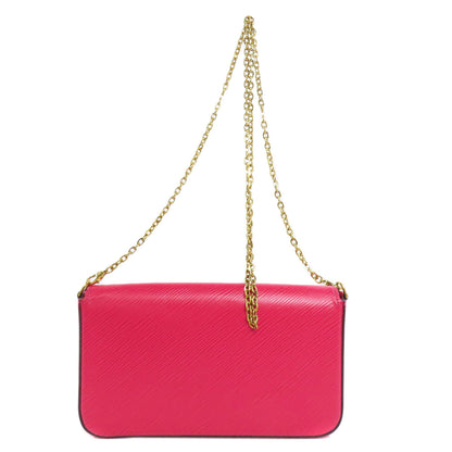 LOUIS VUITTON M62614 Pochette Felice Shoulder Bag Epi Leather Ladies [Used]