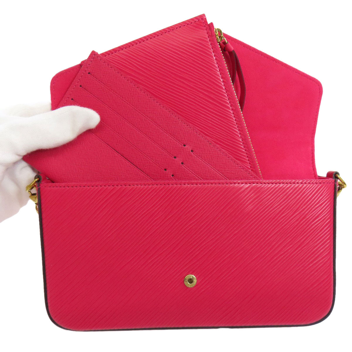 LOUIS VUITTON M62614 Pochette Felice Shoulder Bag Epi Leather Ladies [Used]