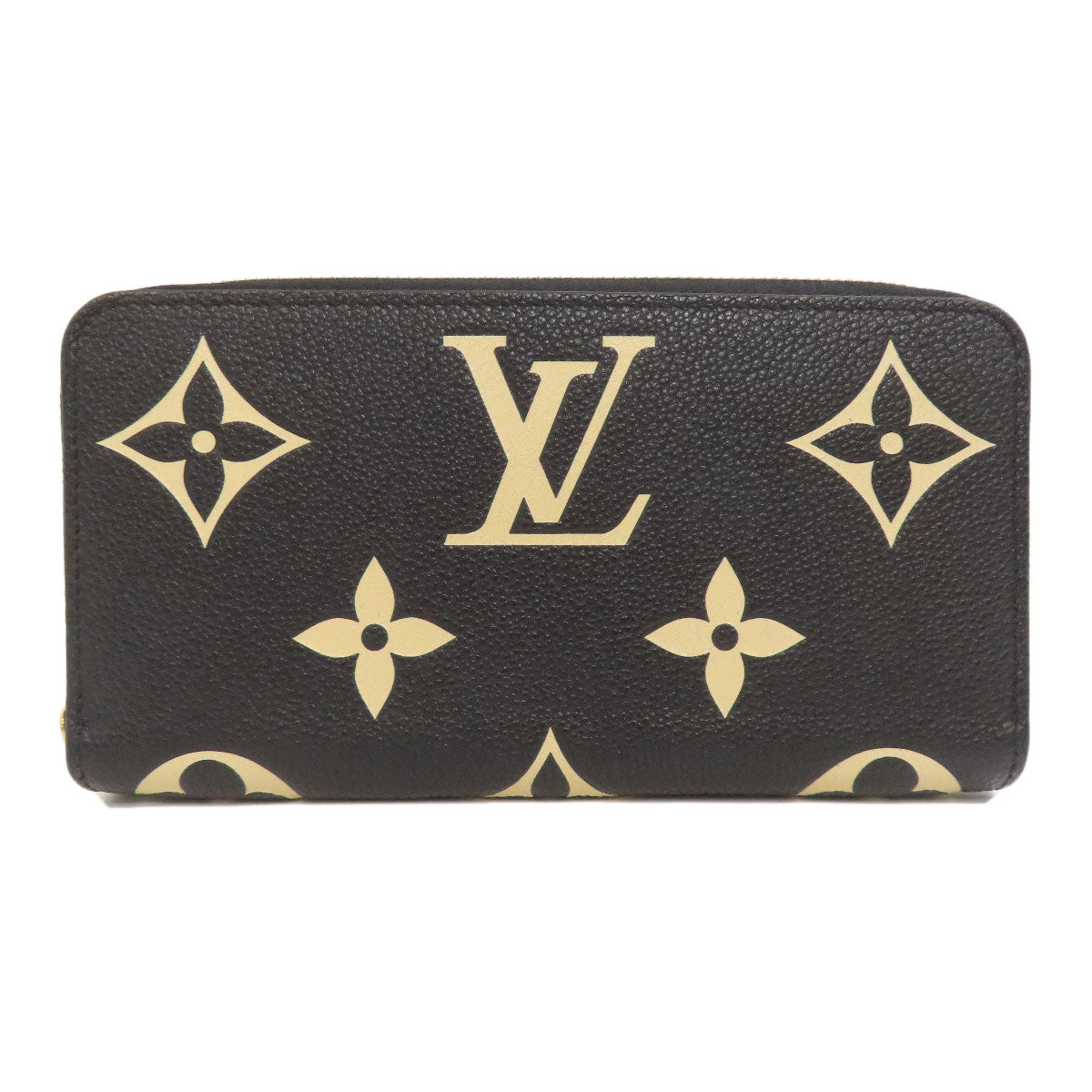 LOUIS VUITTON  M80481 Long wallet (with coin pocket) Zippy wallet bicolor Empreinte Ladies