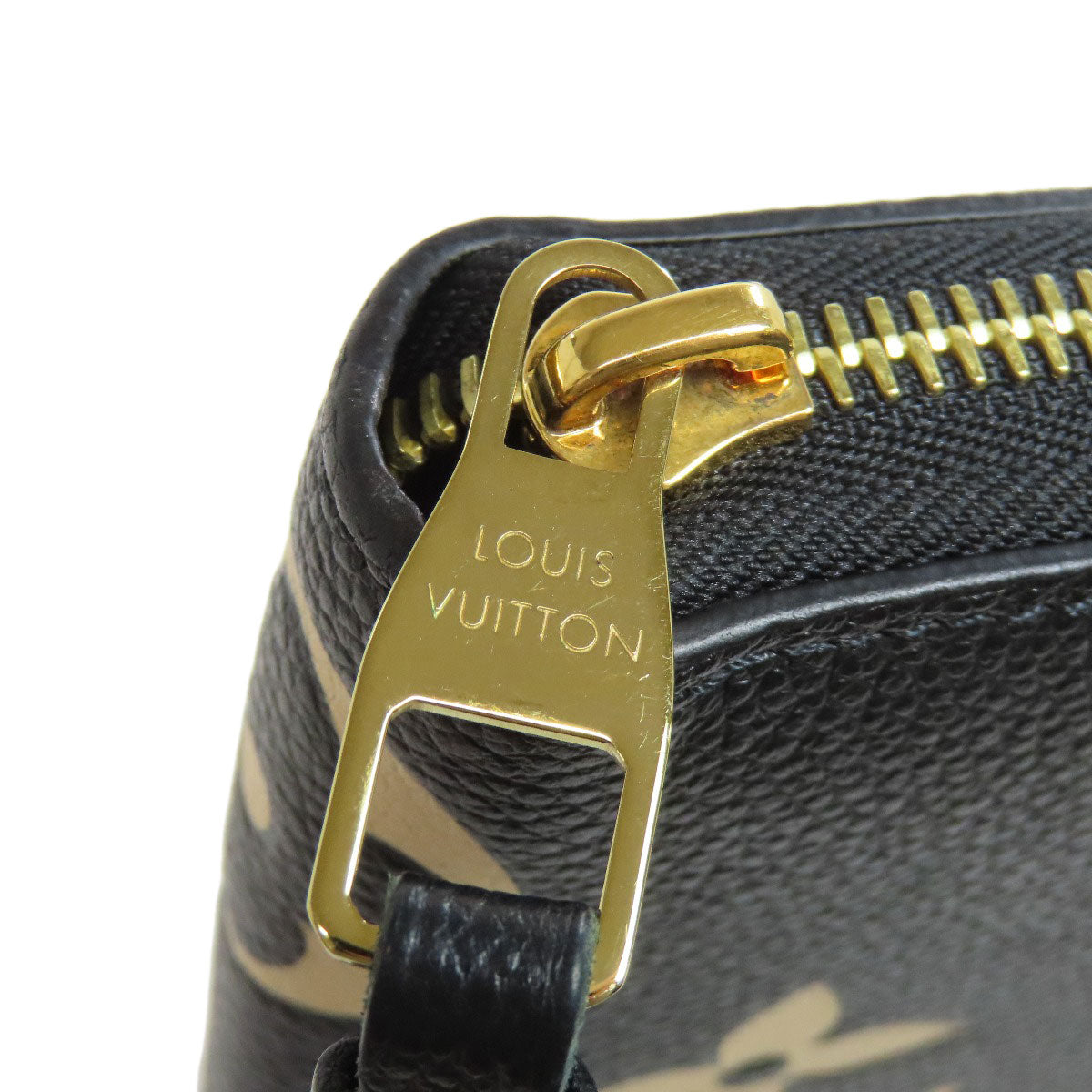 LOUIS VUITTON  M80481 Long wallet (with coin pocket) Zippy wallet bicolor Empreinte Ladies