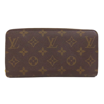 LOUIS VUITTON  M41895 Long wallet (with coin pocket) Zippy wallet Monogram canvas Ladies