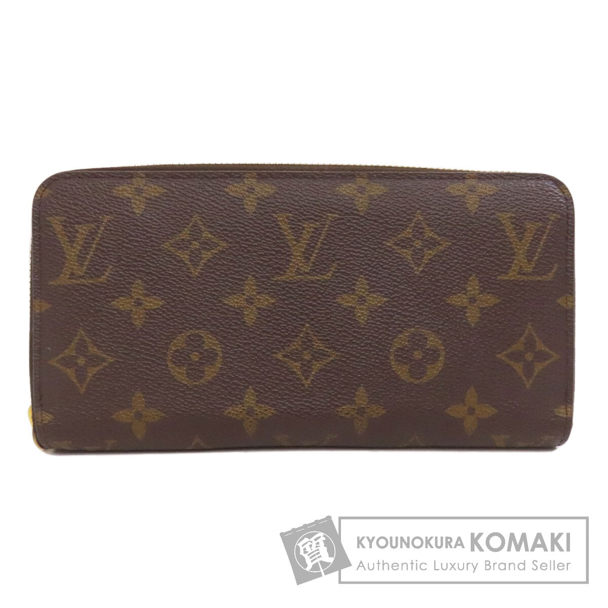 LOUIS VUITTON  M41895 Long wallet (with coin pocket) Zippy wallet Monogram canvas Ladies