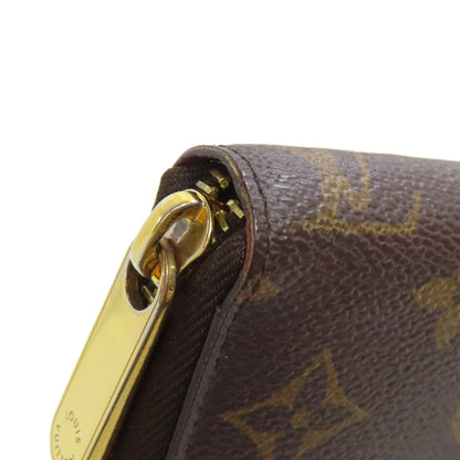 LOUIS VUITTON  M41895 Long wallet (with coin pocket) Zippy wallet Monogram canvas Ladies