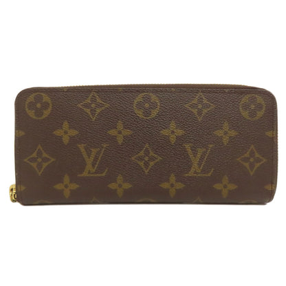 LOUIS VUITTON  M60744 Long wallet (with coin pocket) Portefeiulle・Clemence Monogram canvas Ladies