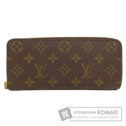 LOUIS VUITTON  M60744 Long wallet (with coin pocket) Portefeiulle・Clemence Monogram canvas Ladies