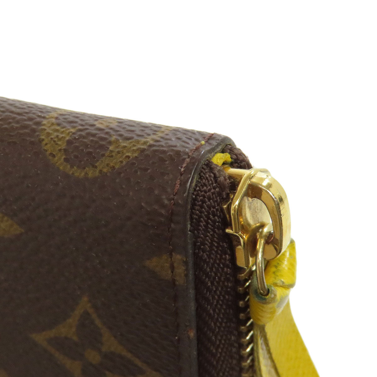 LOUIS VUITTON  M60744 Long wallet (with coin pocket) Portefeiulle・Clemence Monogram canvas Ladies