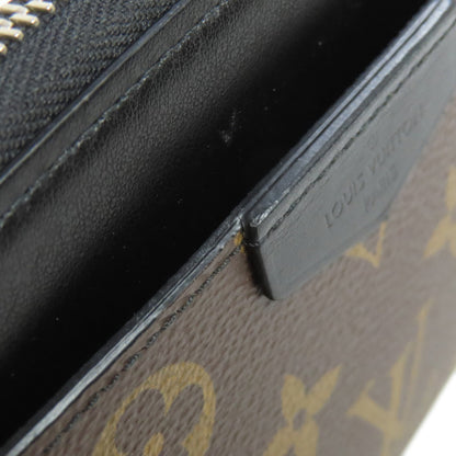 LOUIS VUITTON M69407 Zippy Dragonne Long wallet (with coin pocket) Monogram Macassar Ladies [Used]