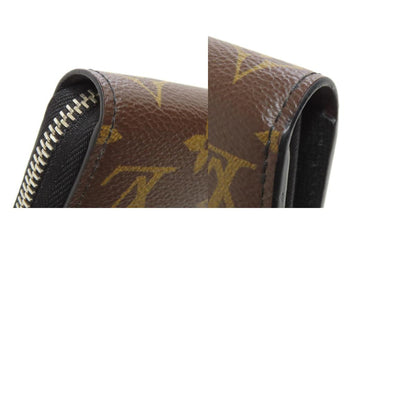 LOUIS VUITTON M69407 Zippy Dragonne Long wallet (with coin pocket) Monogram Macassar Ladies [Used]