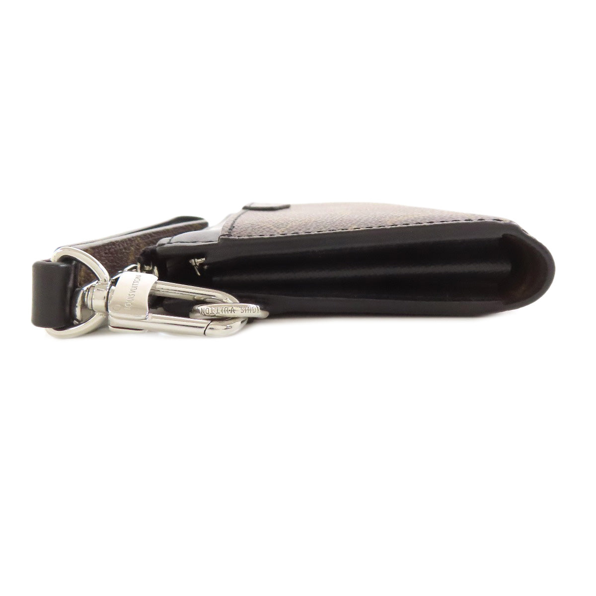 LOUIS VUITTON M69407 Zippy Dragonne Long wallet (with coin pocket) Monogram Macassar Ladies [Used]