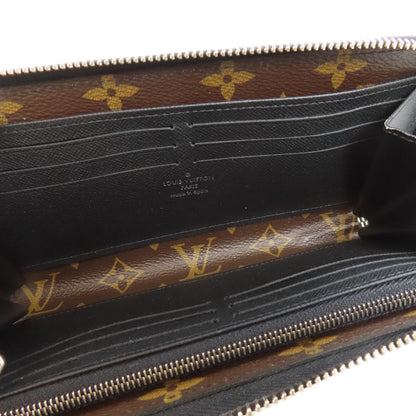 LOUIS VUITTON M69407 Zippy Dragonne Long wallet (with coin pocket) Monogram Macassar Ladies [Used]