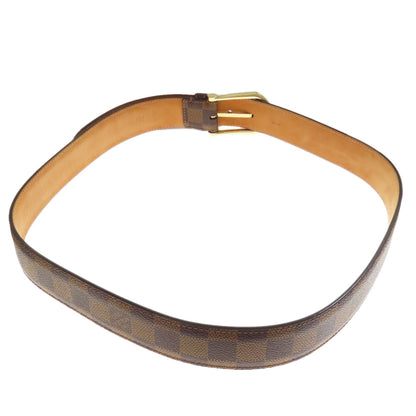 LOUIS VUITTON  M6835 belt Saintur Damier canvas mens