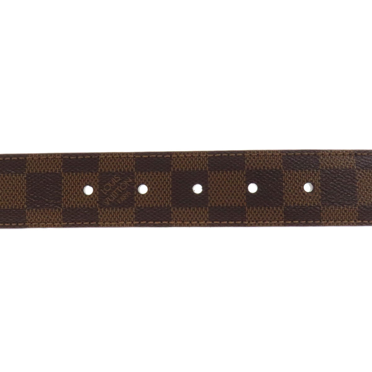 LOUIS VUITTON  M6835 belt Saintur Damier canvas mens