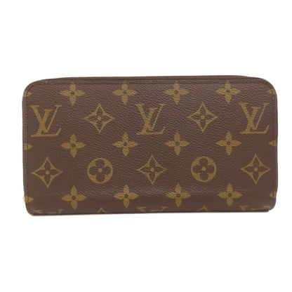 LOUIS VUITTON  M42616 Long wallet (with coin pocket) Zippy wallet Monogram canvas Ladies