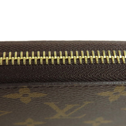 LOUIS VUITTON  M42616 Long wallet (with coin pocket) Zippy wallet Monogram canvas Ladies