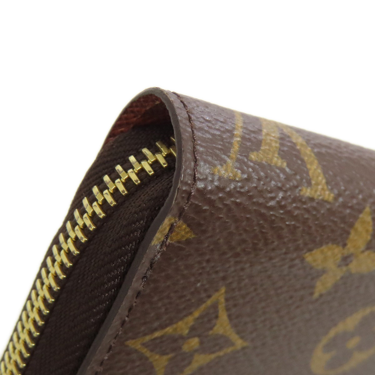 LOUIS VUITTON  M42616 Long wallet (with coin pocket) Zippy wallet Monogram canvas Ladies