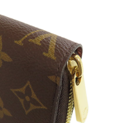 LOUIS VUITTON  M42616 Long wallet (with coin pocket) Zippy wallet Monogram canvas Ladies