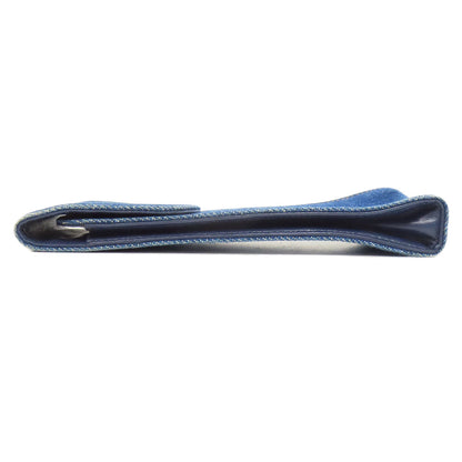 CHANEL COCO Mark glasses case Denim Ladies [Used]