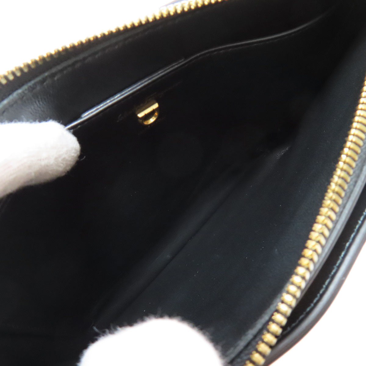 Salvatore Ferragamo GanciniHardware Shoulder Bag Leather Ladies [Used]