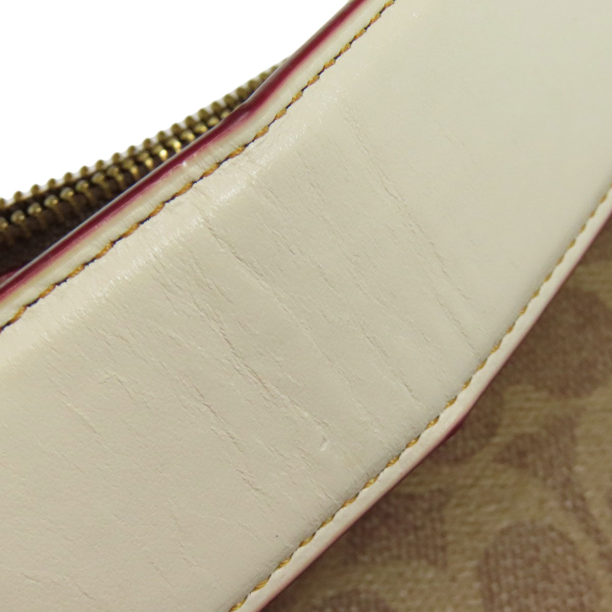 COACH 38580 Sutton Hobo One Belt Signature 2WAY Shoulder Bag PVC LeatherLadies [Used]