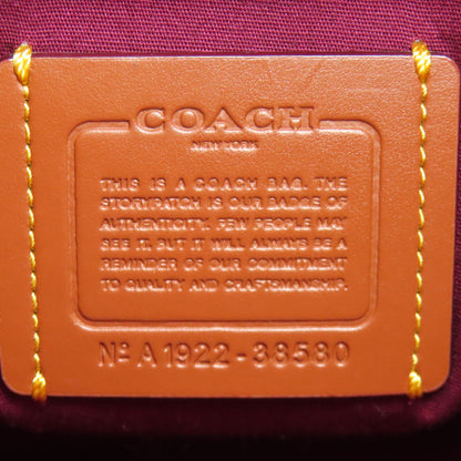 COACH 38580 Sutton Hobo One Belt Signature 2WAY Shoulder Bag PVC LeatherLadies [Used]