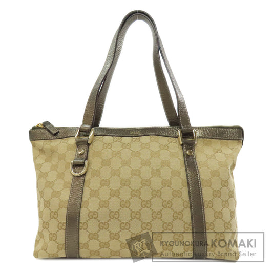 GUCCI 141470 Abbey GG pattern Tote Bag Canvas Ladies [Used]