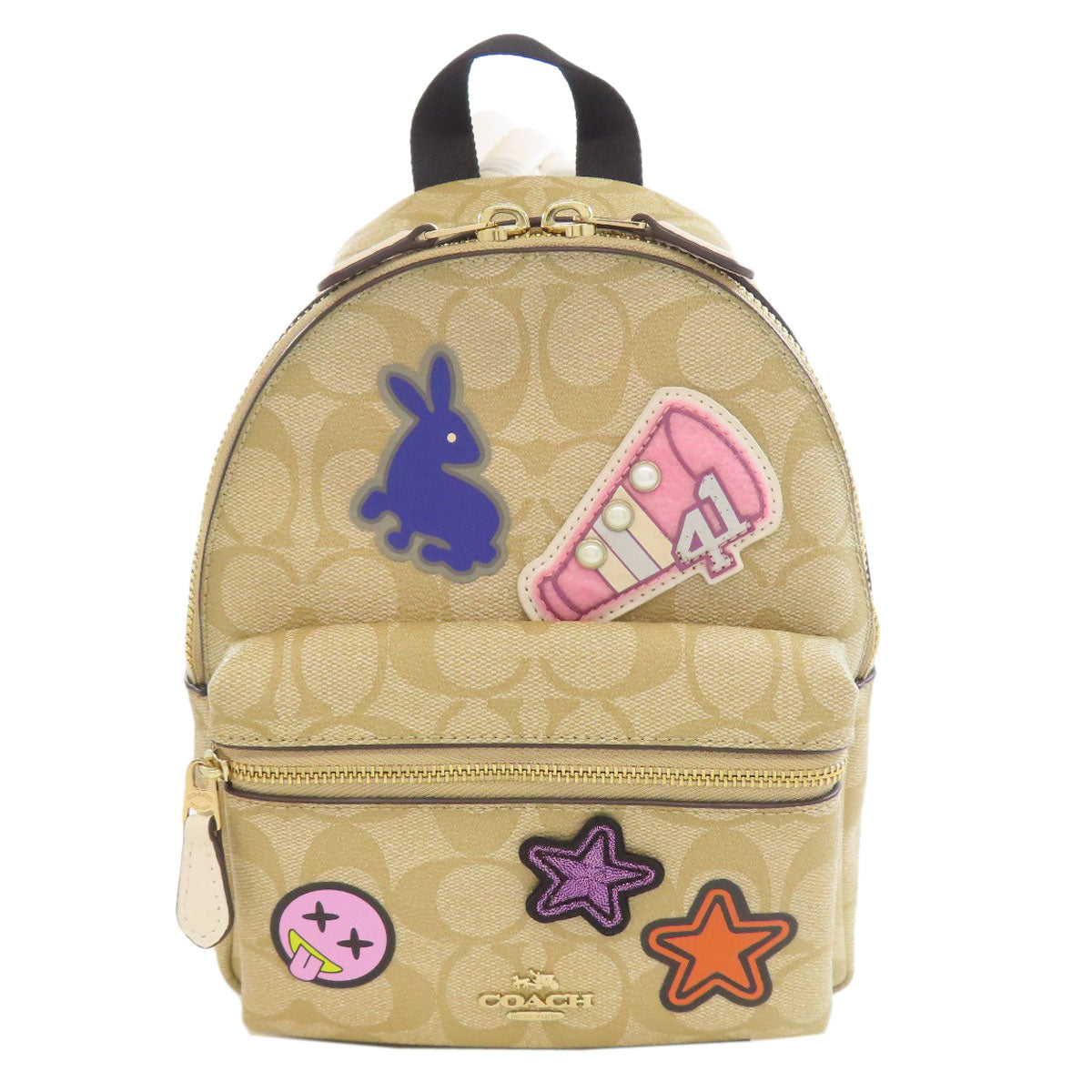 COACH  F20909 Backpack Â· Daypack Stickers, Patches, Signature PVC Ladies