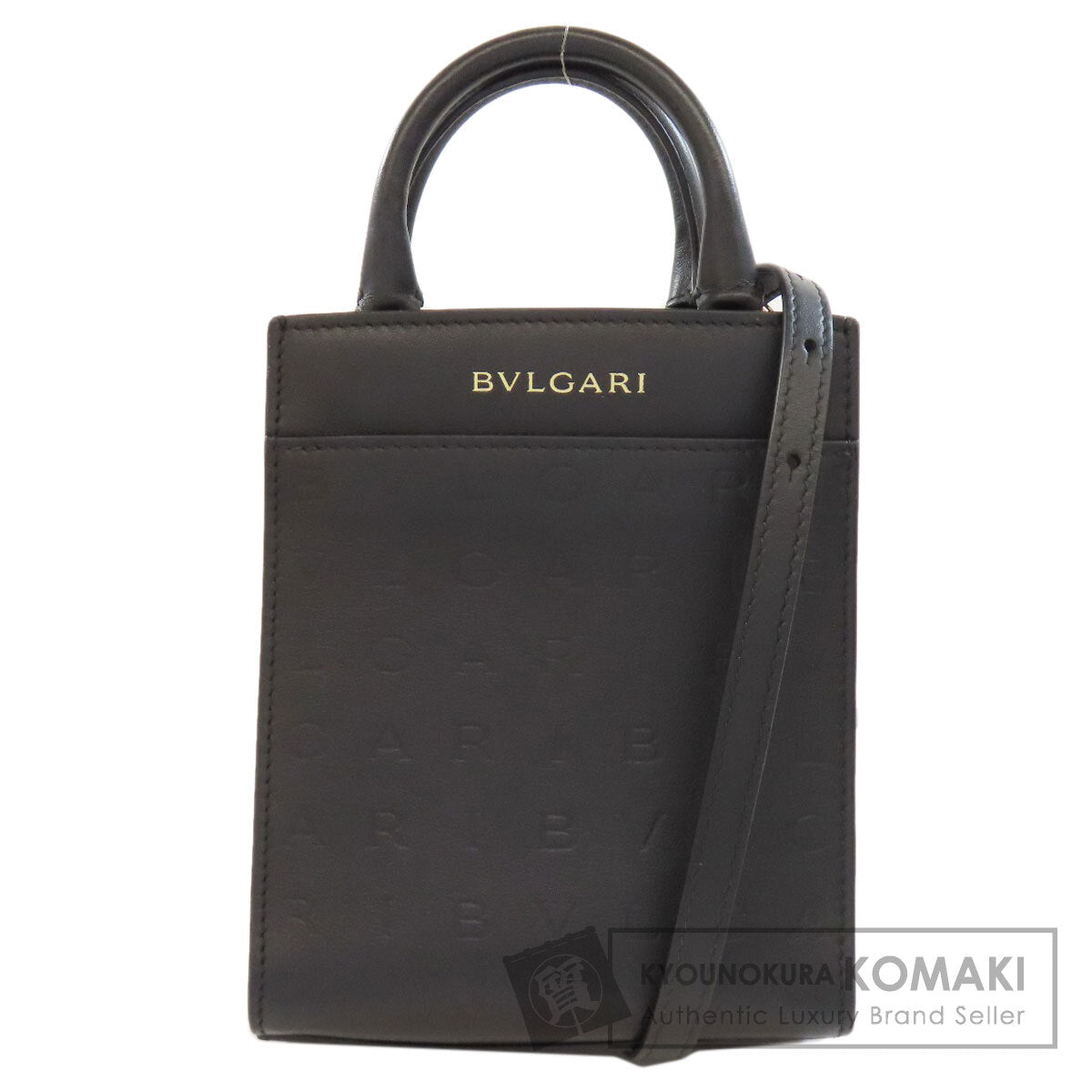 BVLGARI 2WAY Handbag Leather Ladies [Used]